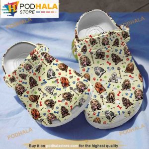 Cocker Spaniel Dog Owner Idea Birthday Clogband 3D Crocs, Funny Crocs