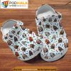 Cocker Spaniel Dog Patterns Birthday Clogband 3D Crocs, Funny Crocs