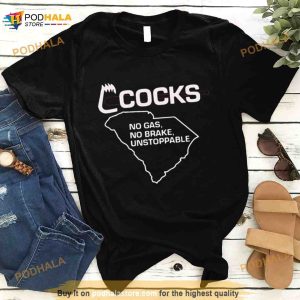 Cocks Baseball No Gas No Brake Unstoppable Shirt