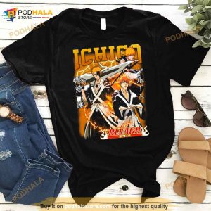 Collage Ichigo Kurosaki Bleach Anime Shirt