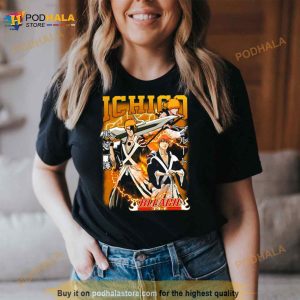 Collage Ichigo Kurosaki Bleach Anime Shirt 2