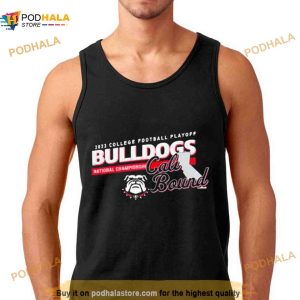 College Football Playoff 2023 National Championship Game Georgia Cali Bound Shirt 2