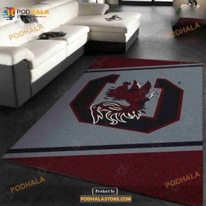 College Spirit South Carolina Sport Area Rug Carpet Team Logo Family Gift Us Decor