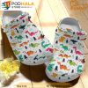Colorful Cute Dinosaur Clogband 3D Crocs, Funny Crocs