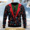 Colorful Music Notes Ugly Christmas Sweater