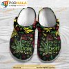 Colorful Weed Clogband 3D Crocs Slippers, Funny Crocs