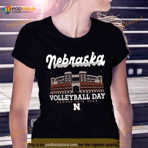 Colors Scarlet Nebraska Huskers 2023 Volleyball Day Shirt 2