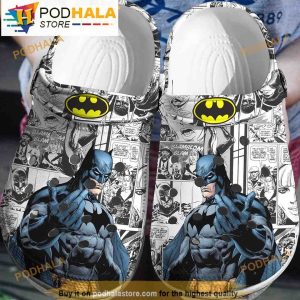 Comic Batman Clogband 3D Crocs, Funny Crocs