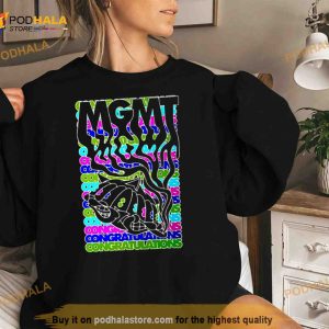 Congratulations Mgmt Design Shirt