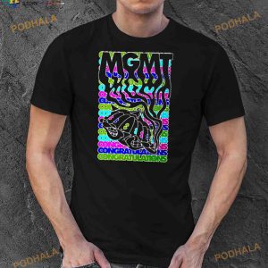 Congratulations Mgmt Design Shirt 2