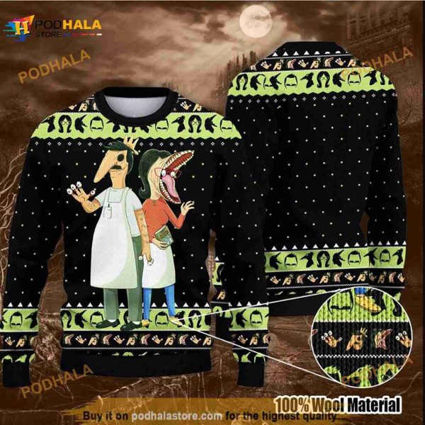 Cookbook For The Recently Deceased Ugly Sweater