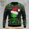 Cool Alien 3D Funny Ugly Sweater, Funny Xmas Gift