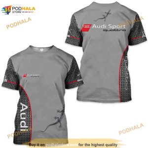 Cool Audi 3D Shirt Printed