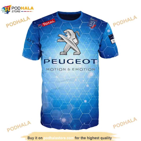 Cool Peugeot 3D Shirt Printed