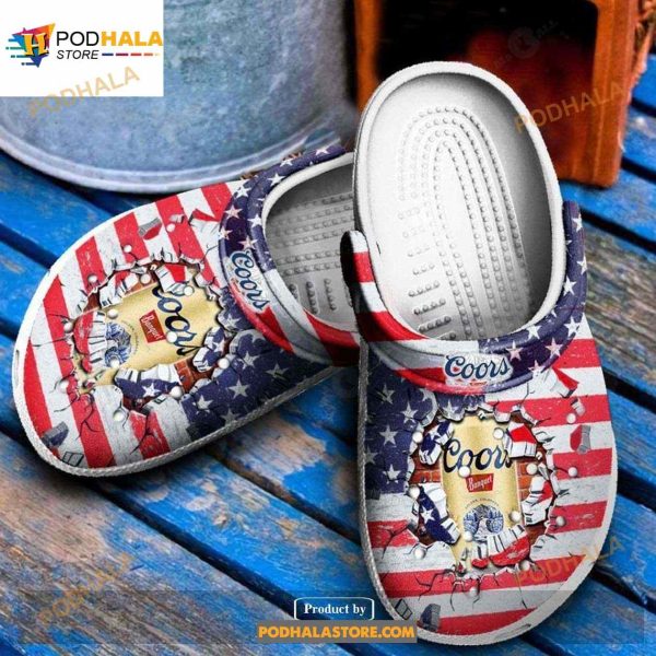 Coors Banquet Crocs Clog Shoes