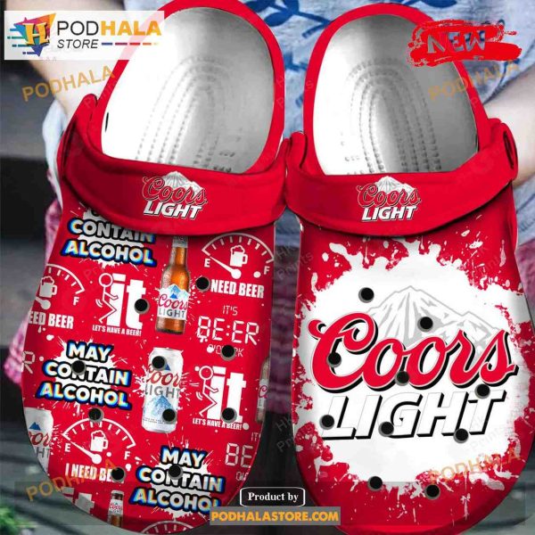 Coors Light Hot Summer Collection For Man and Women Crocs Clog Shoes