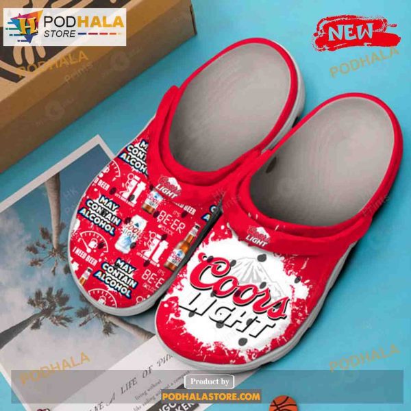 Coors Light Hot Summer Collection For Man and Women Crocs Clog Shoes