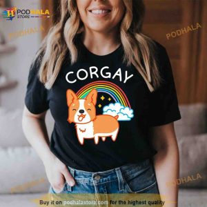 Corgay Pride Corgi Shirt 2