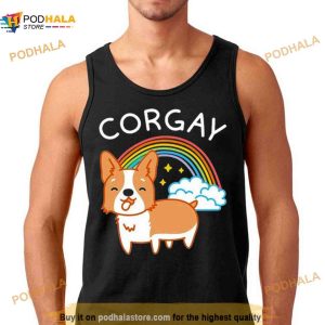 Corgay Rainbow Corgi Shirt 2