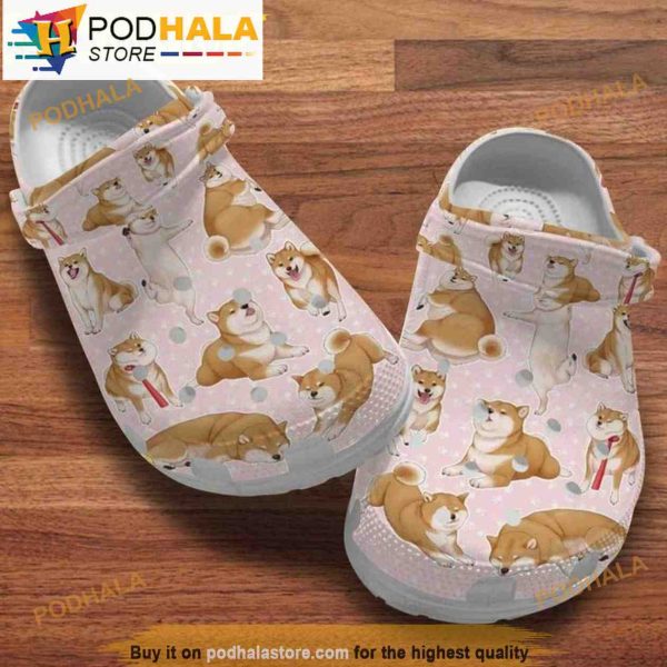 Corgi Happy International Dog Clogband 3D Crocs, Funny Crocs