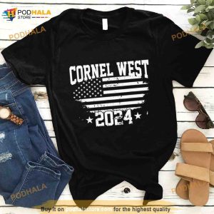 Cornel West For President Cornel West 2024 American Flag Shirt 2