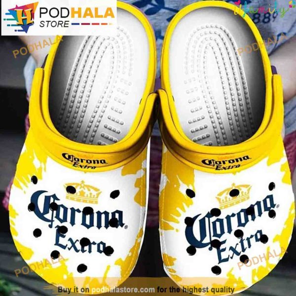 Corona Extra Beer Clogband 3D Crocs, Funny Crocs