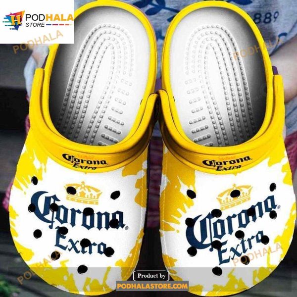 Corona Extra Beer Crocs Clog Shoes
