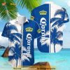 Corona Extra Funny Hawaiian Shirt, Summer Outfits For Men 2 Piece Sets
