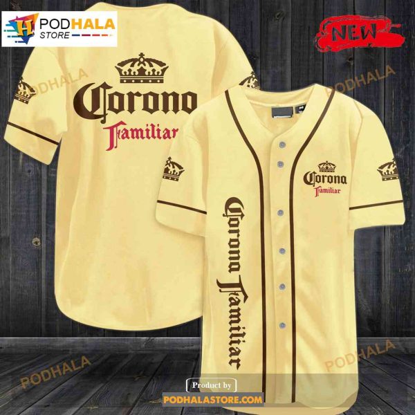 Corona Familiar Beer Baseball Jersey
