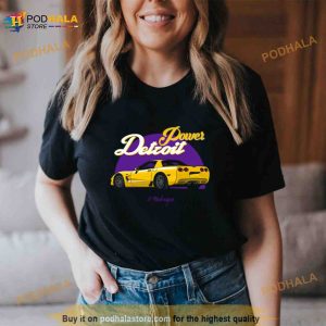 Corvette C5 Yellow Vintage Car Shirt