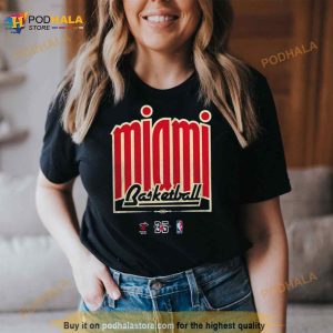 Court Culture Classic Miami Basketball T Shirt