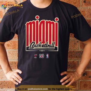 Court Culture Classic Miami Basketball T Shirt 2