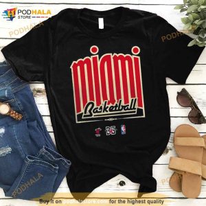 Court Culture Classic Miami Basketball T Shirt 3