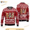 Cow Christmas Lights Sweater