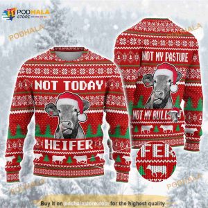 Cow Cow Farm Sweater, Cow Christmas