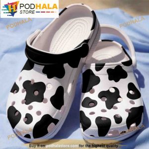 Cow Milky Adults Clogband 3D Crocs, Funny Crocs