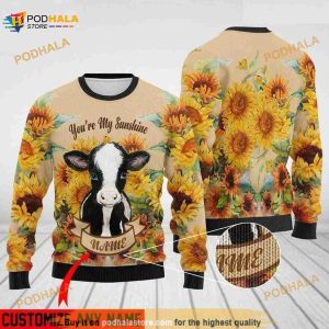 Cow Ugly Christmas Sweaters, Christmas Cow Sweater