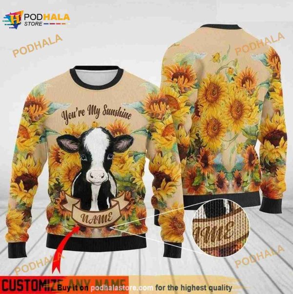 Cow Ugly Christmas Sweaters, Christmas Cow Sweater