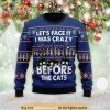 Crazy Cat Lover Xmas 3D Sweater