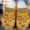 Crazy Chicken Lady Clogband 3D Crocs Clog Shoes, Funny Crocs