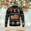 Crazy Sloth Christmas 3D Sweater