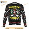 Crochetin With My Gnomies Unisex Ugly Christmas 3D Sweater