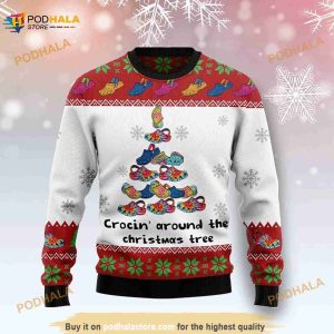 Crocin Around The Christmas Tree Sweater