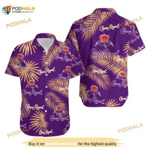 Crown Royal Funny Hawaiian Shirt, Crown Royal Summer Tropical Shirt For Beer Lovers