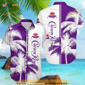 Crown Royal Outfits For Men 2 Piece Sets, Crown Royal Funny Hawaiian Shirt