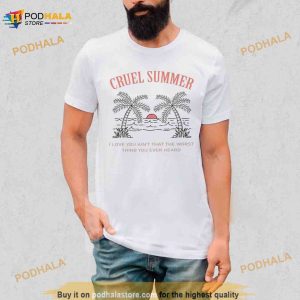 Cruel Summer Lyrics Taylor Song Shirt 3