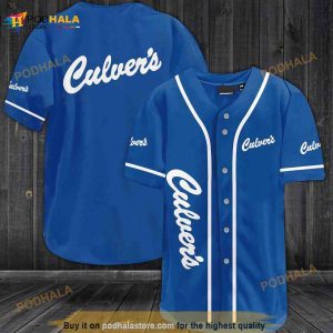 Culver's 3D Baseball Jersey