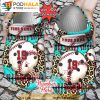 Custom And Number Leopard Baseball Clogband 3D Crocs Clog Shoes