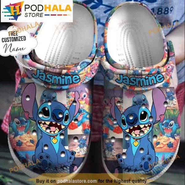 Custom Baby Stitch Clogband 3D Crocs Clog Shoes