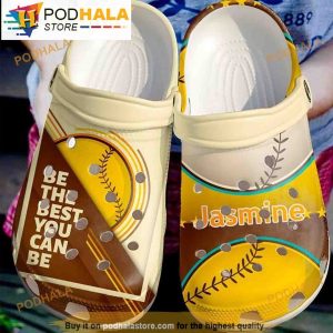 Custom Be The Best You Can Be Baseball Clogband 3D Crocs